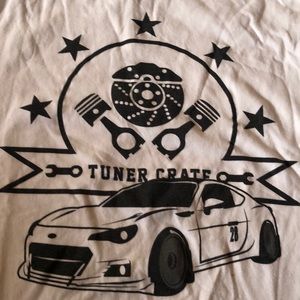 MENS Tuner Crate size small tee shirt